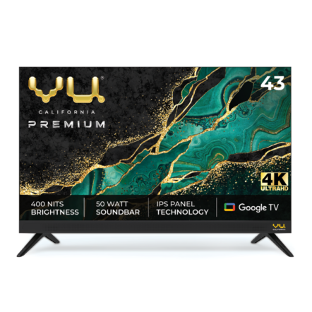 Vu Premium 43" 4K Ultra HD Smart LED Google 43CA TV