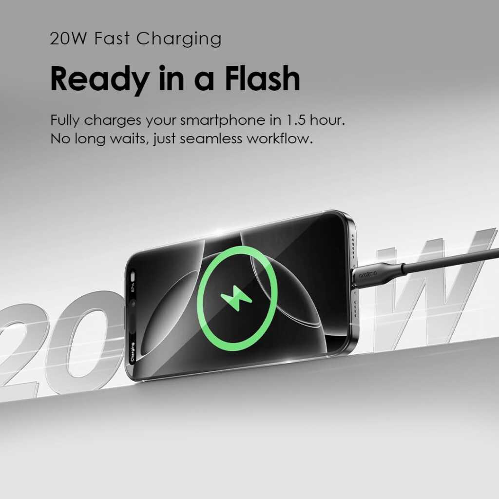 Oraimo SilkLine C to L 20W – 1M | OCD-115CL